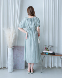 Sophie Dress 入肩線抽繩暗線連身裙/ DS1176