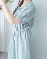 Sophie Dress 入肩線抽繩暗線連身裙/ DS1176