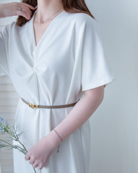(簡易扣）Oval Belt/ BT8015