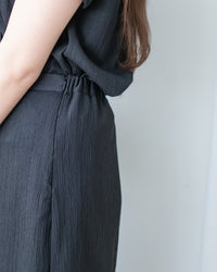 Hailey Skirt Set 防皺彈性恤衫彈性直裙套裝/ SE8122