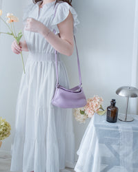 [intent label/ intent 製]  Sophie Dress 花邊領口緹花刺繡修腰連身裙/DSA8008