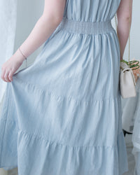 [intent label/ intent 製]  Sophie Dress 花邊領口緹花刺繡修腰連身裙/DSA8008
