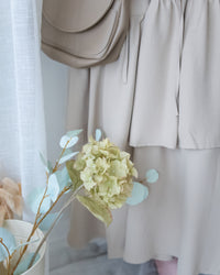 Ribbon Layers Dress  綁帶圓漫飄逸層次連身裙/ DS1188
