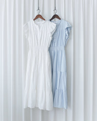 [intent label/ intent 製]  Sophie Dress 花邊領口緹花刺繡修腰連身裙/DSA8008