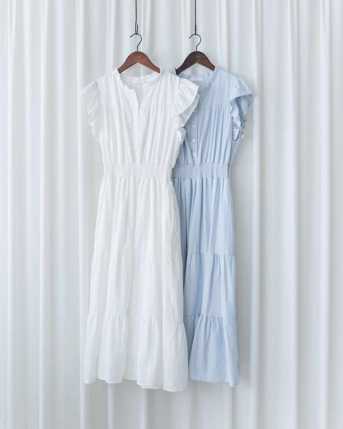 [intent label/ intent 製]  Sophie Dress 花邊領口緹花刺繡修腰連身裙/DSA8008