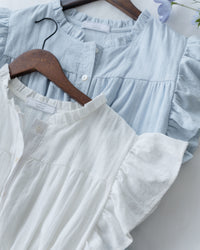 [intent label/ intent 製]  Sophie Dress 花邊領口緹花刺繡修腰連身裙/DSA8008