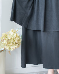 Ribbon Layers Dress  綁帶圓漫飄逸層次連身裙/ DS1188