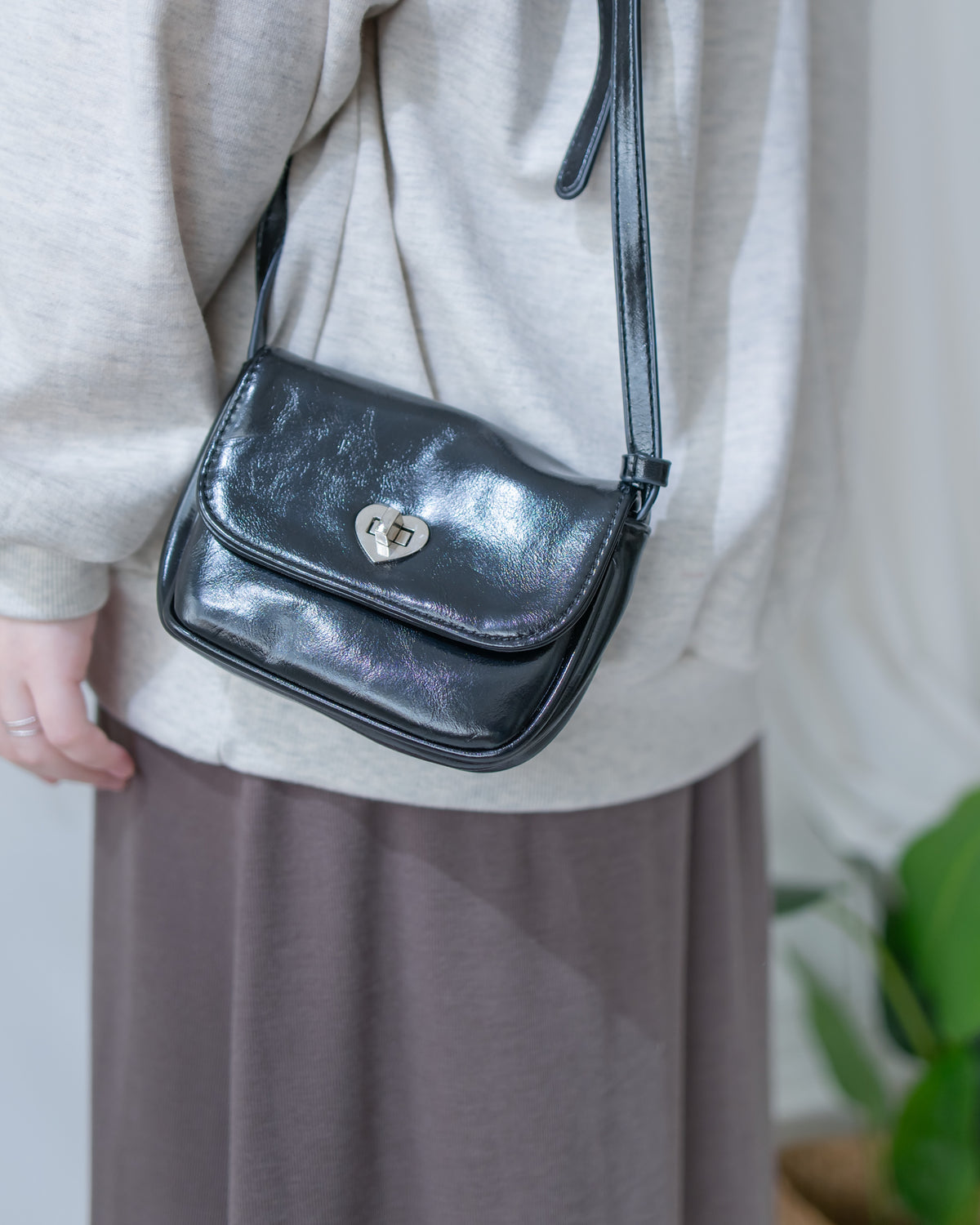 Pullover Dress Set 衛衣彈性吊帶長裙慵懶套裝/ SE8126