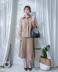 Wrap Skirt Set 俐落包式穿著修身兩件套/ SE8125