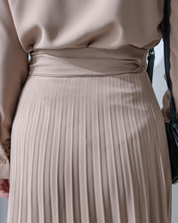Wrap Skirt Set 俐落包式穿著修身兩件套/ SE8125