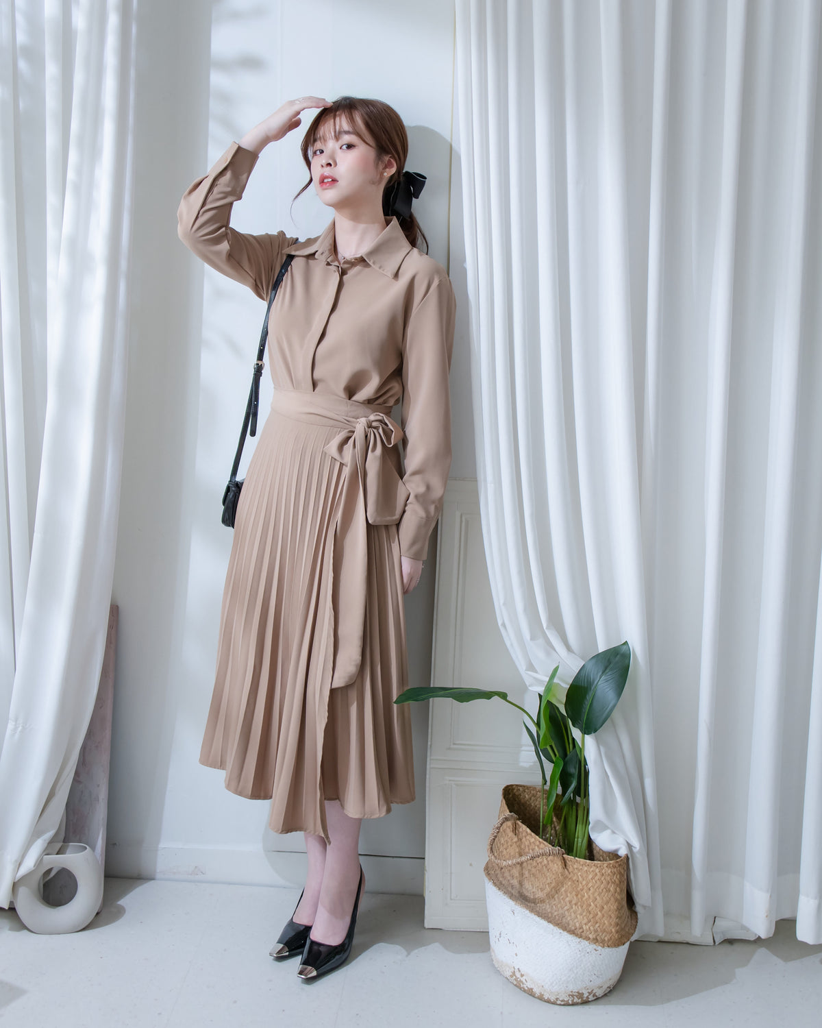 Wrap Skirt Set 俐落包式穿著修身兩件套/ SE8125
