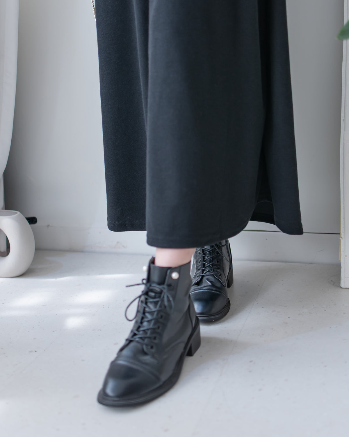 Pullover Dress Set 衛衣彈性吊帶長裙慵懶套裝/ SE8126