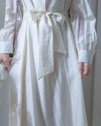 Alice Dress 果凍微光澤雪紡全裡布連身長裙/ DS1204