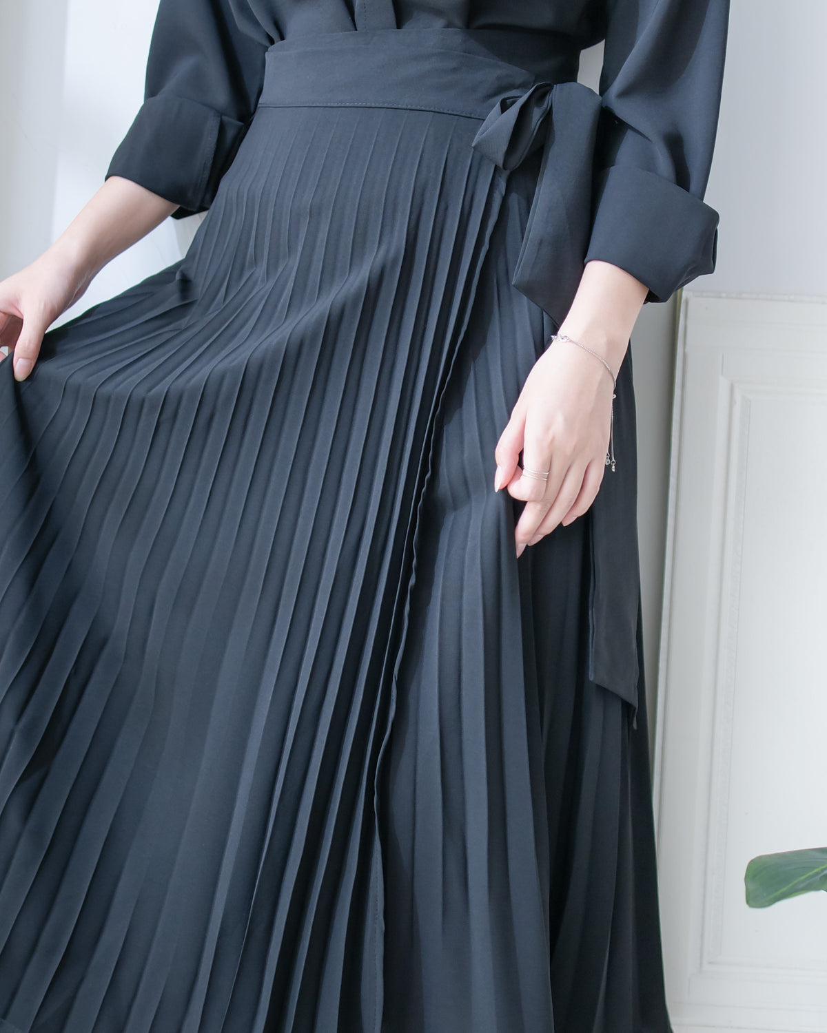 Wrap Skirt Set 俐落包式穿著修身兩件套/ SE8125