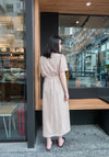 //熱賣重開 超超超值得入手 //Pleated Waist 輕盈方領前後車褶腰身, Dress/ DS9061 (Pre-order)