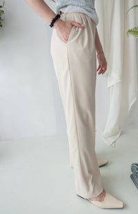 Chiffon Wide 寬鬆闊腳透氣顯腳長長西褲, Pants/ PT8382 (olive sold out)