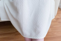 （intent x Korea 獨家款) Square Dot 點點小方格修腰隨性口袋連身長裙, Dress/ DS9229 （yellow sold out)