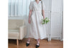 （intent x Korea 獨家款) Square Dot 點點小方格修腰隨性口袋連身長裙, Dress/ DS9229 （yellow sold out)