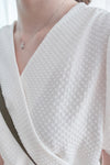 （intent x Korea 獨家款) Square Dot 點點小方格修腰隨性口袋連身長裙, Dress/ DS9229 （yellow sold out)