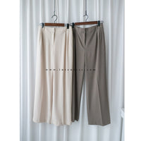 Chiffon Wide 寬鬆闊腳透氣顯腳長長西褲, Pants/ PT8382 (olive sold out)
