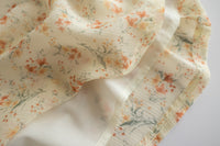 Orange Lily 清新飄逸淡黃橙花包裹領口, Dress/ DS9226