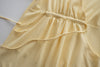 （intent x Korea 獨家款) Square Dot 點點小方格修腰隨性口袋連身長裙, Dress/ DS9229 （yellow sold out)
