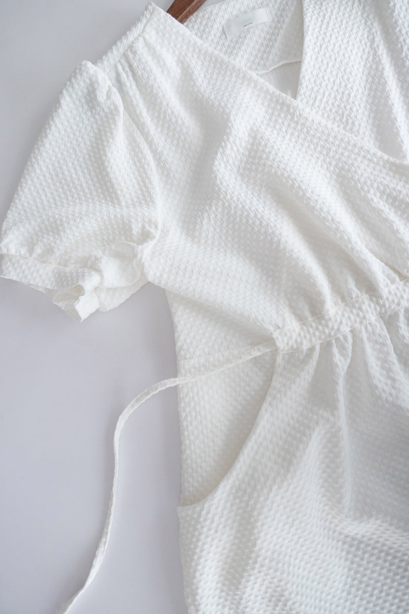 （intent x Korea 獨家款) Square Dot 點點小方格修腰隨性口袋連身長裙, Dress/ DS9229 （yellow sold out)
