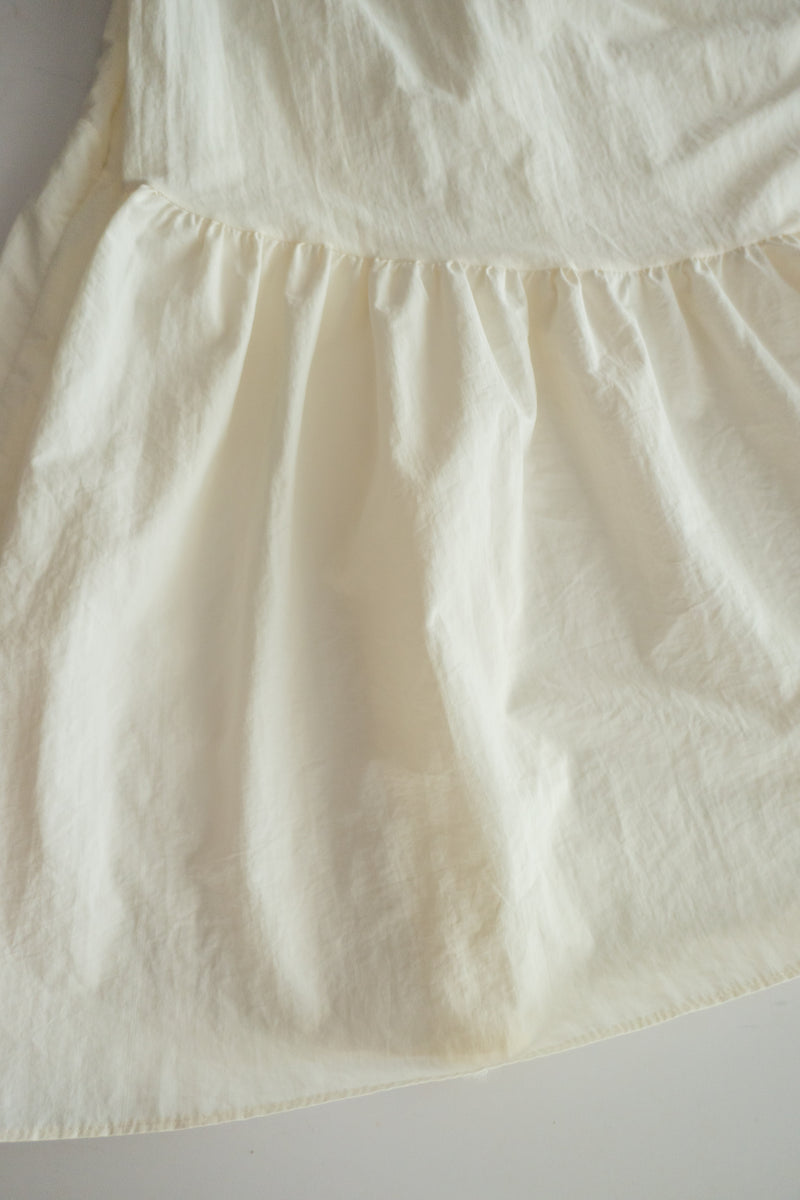 2-way White 淺色系兩種設計傘型口袋半身裙, Skirt/ SK8715