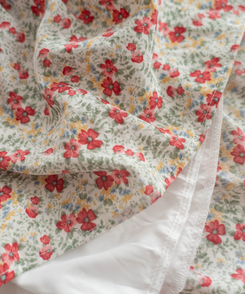 Pastel Floral 垂感淡彩可調入膊後蝴蝶飄逸裙擺, Dress/ DS9268