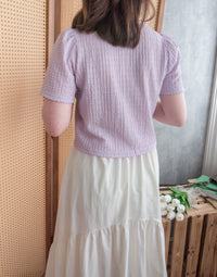 2-way White 淺色系兩種設計傘型口袋半身裙, Skirt/ SK8715