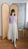 2-way White 淺色系兩種設計傘型口袋半身裙, Skirt/ SK8715