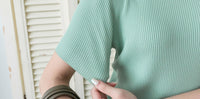 Asymmetric 舒適冰絲織紋側束帶衣尾, Top/ TP8888 (ivory sold out)
