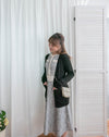 Thin Knit 溫柔百搭雙口袋薄針織中長外套, Cardigan / CD8121
