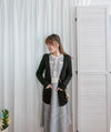 Thin Knit 溫柔百搭雙口袋薄針織中長外套, Cardigan / CD8121