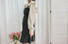 Floral Vest 細帶V領後背橡筋輕優雅吊帶裙, Dress/ DS9329