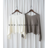 [百搭特別款⏰限時加開訂貨✨］Cape 船領披肩蝙蝠袖寬鬆薄線衫, Knit Top/TP8913