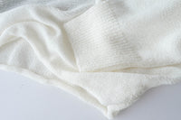 [百搭特別款⏰限時加開訂貨✨］Cape 船領披肩蝙蝠袖寬鬆薄線衫, Knit Top/TP8913