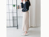Suede Shine 後背蝴蝶光澤絨面橡筋手袖, Blouse/ TP8923 (midnight blue sold out)