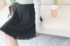 Knit Braid 全彈性扭麻花流蘇冷針裙, Skirt/ SK8768 (Ivory soldout)