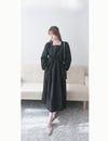 Square Neck 方領束腰後蝴蝶口袋篷篷傘形連身裙, Dress/ DS9396 (white sold out)