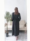 Square Neck 方領束腰後蝴蝶口袋篷篷傘形連身裙, Dress/ DS9396 (white sold out)