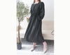 Square Neck 方領束腰後蝴蝶口袋篷篷傘形連身裙, Dress/ DS9396 (white sold out)