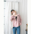 Wonderland 絨面皺褶方領輕優雅上衣, Blouse/ BU8987 (pink sold out)