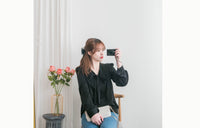 Romantic Day 絨面紗感蝴蝶夾, Clip/  HA8122（black sold out)