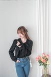 Romantic Day 絨面紗感蝴蝶夾, Clip/  HA8122（black sold out)