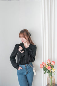 Romantic Day 絨面紗感蝴蝶夾, Clip/  HA8122（black sold out)