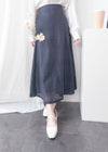 Geometry 浪漫幾何通花層次傘形長裙, Skirt/ SK8776 （navy sold out)