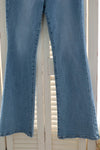 《 顯長腿超高腰款 》高腰微彈顯長腿喇叭牛仔褲, Jeans/ PT8405 (pre-order m)