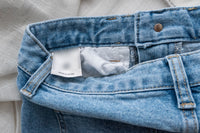 《 顯長腿超高腰款 》高腰微彈顯長腿喇叭牛仔褲, Jeans/ PT8405 (pre-order m)