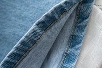 《 顯長腿超高腰款 》高腰微彈顯長腿喇叭牛仔褲, Jeans/ PT8405 (pre-order m)